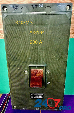 Автоматический выключатель А-3134 200А Москва - изображение 1