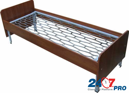 Крупным и мелким оптом металлические кровати от производителя Тюмень - изображение 4