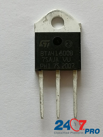 Симистор Bta41-800b для электротехники Пермь - изображение 1