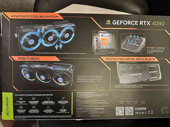 Gigabyte Aorus Geforce RTX 4090 24 ГБ Gddr6x Moscow