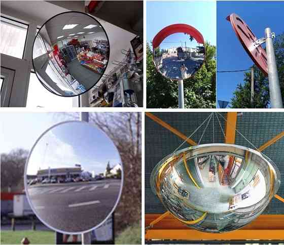 Зеркала сферические для улицы и помещений Rostov-na-Donu