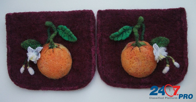 Декоративные карманы. Апельсин. Cheboksary - photo 2