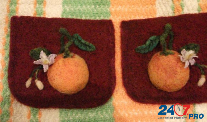 Декоративные карманы. Апельсин. Cheboksary - photo 5