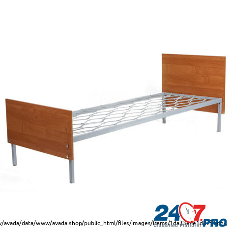 Одноярусные металлические двуспальные кровати, кровати дешево Ангарск - изображение 2