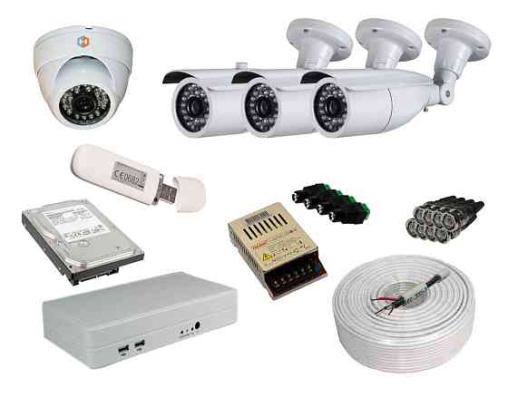 Проектирование и установка систем видеонаблюдения. Anapa
