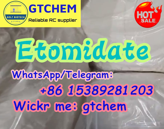 Research chemicals Etomidate powder for sale Cas 33125-97-2 strong effects supplier Wapp:+8615389281203 Melbourne