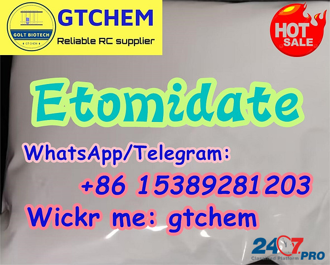 Research chemicals Etomidate powder for sale Cas 33125-97-2 strong effects supplier Wapp:+8615389281203 Melbourne - photo 6