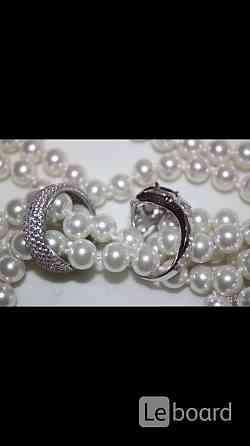 Кольцо новое серебро 19 камни циркон полностью вокруг много ювелирное украшение драгоценности женски Moscow